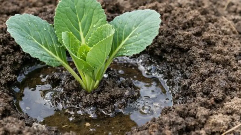 Hvorfor kålplanter visner rett etter utplanting i jorda